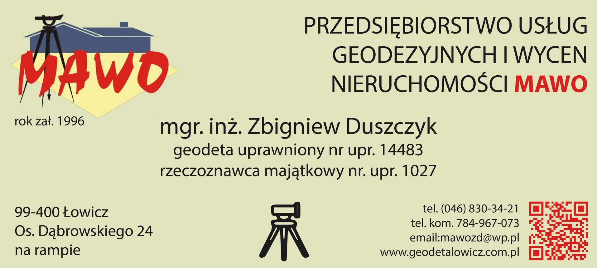 usługi geodezyjne ŁOWICZ